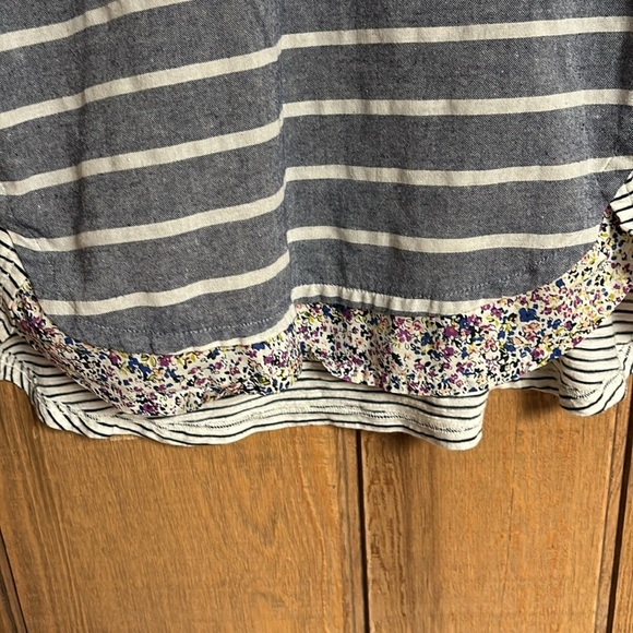 Anthropologie Postmark multimedia 3/4 button embellished sleeves hi lo size S - Picture 6 of 9